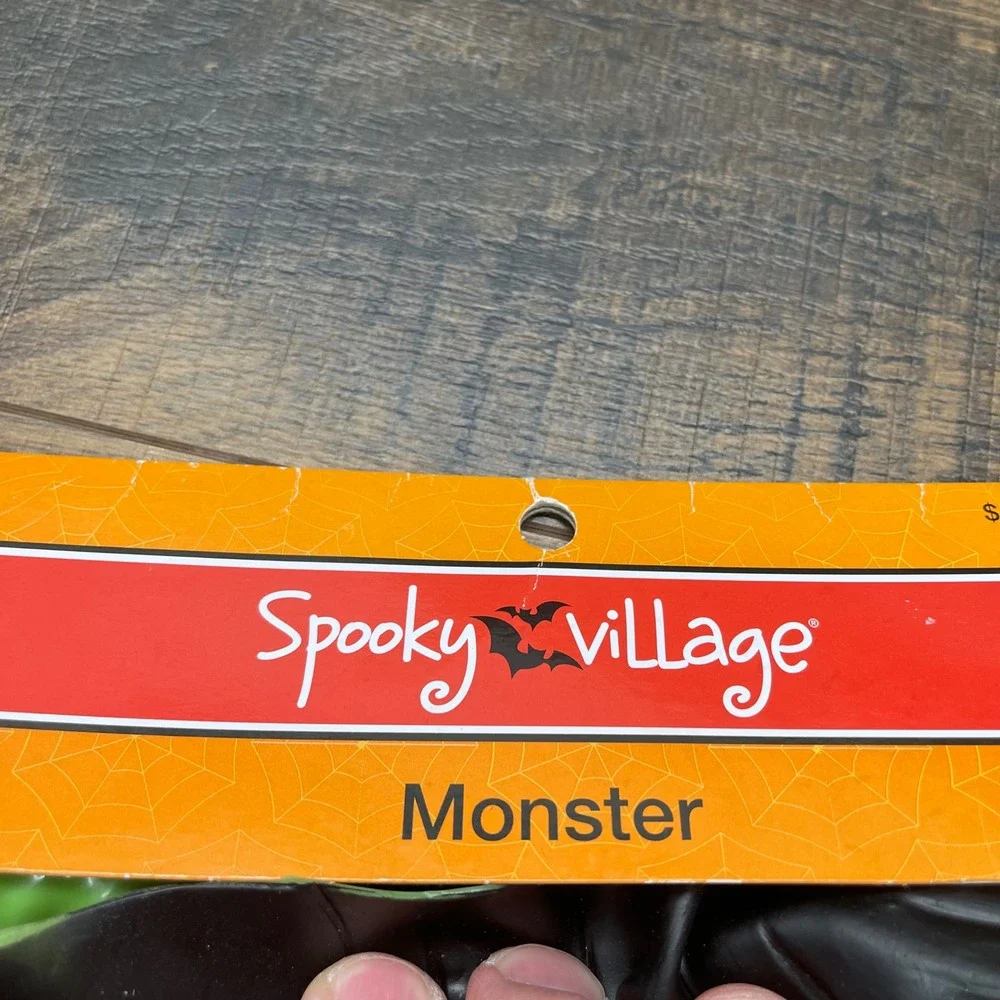 Spooky Village Monster Frankenstein Halloween Mask Adult Green 287435